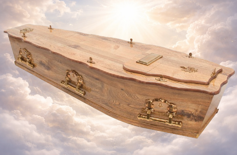 Open Face English Coffins