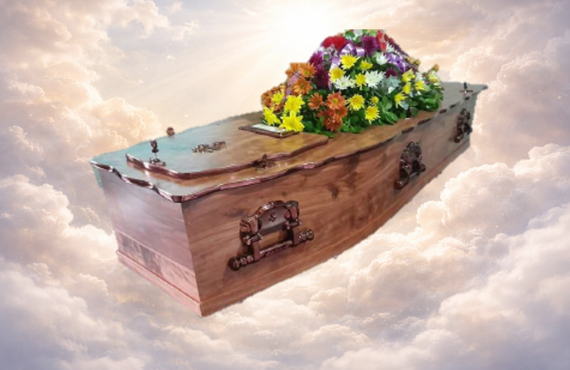 Open Face English Coffins