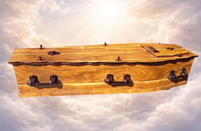 Open Face English Coffins