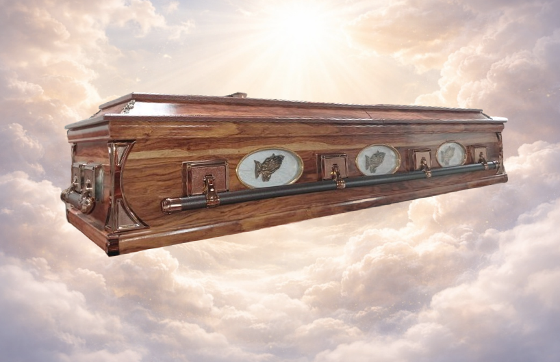 Half View Porthole Casket