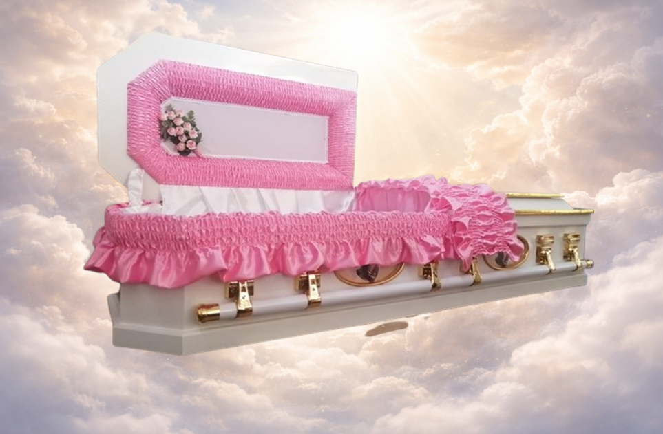 Octagonal Half View Porthole Casket