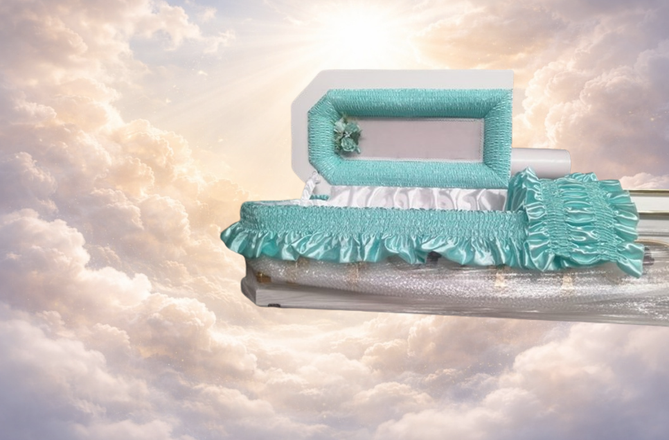 Octagonal Half View Porthole Casket