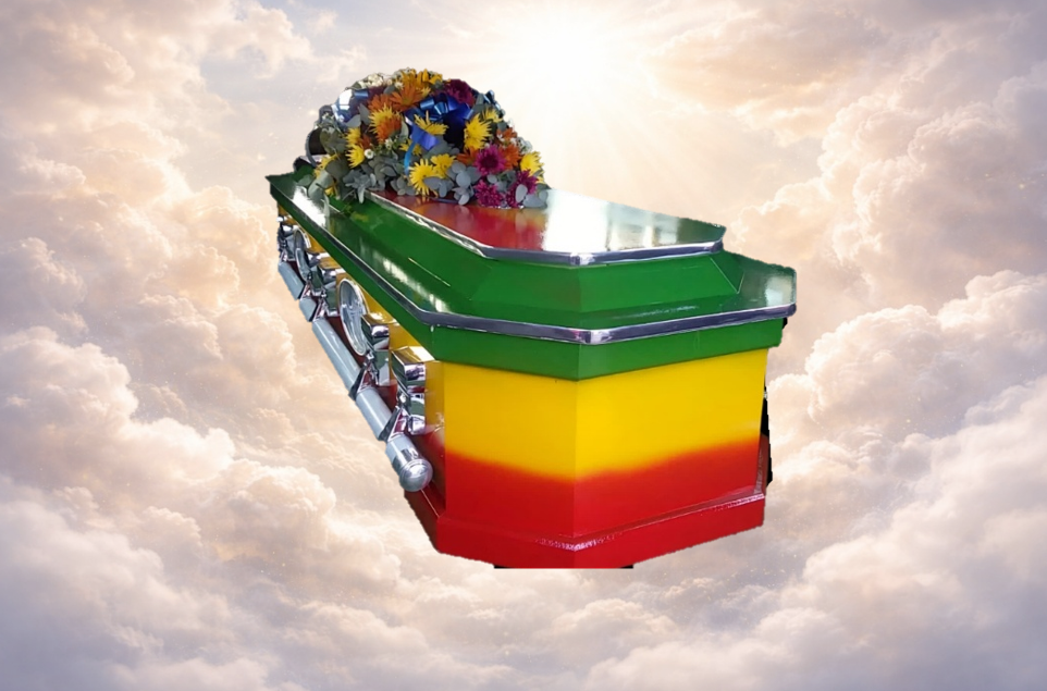 Octagonal Half View Porthole Casket