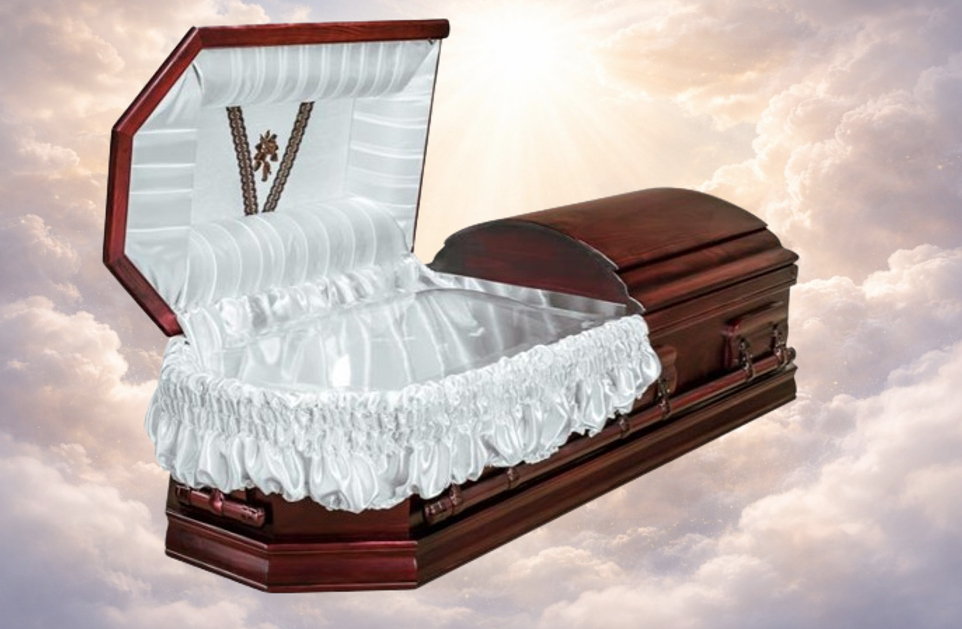 Royal Octagonal  Dome Casket