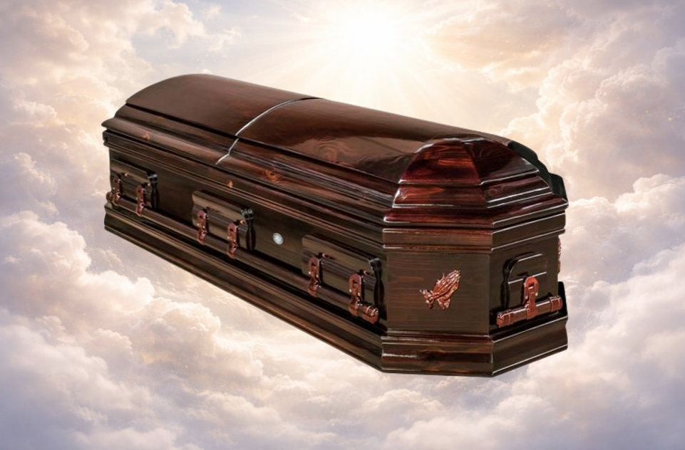 Royal Octagonal  Dome Casket