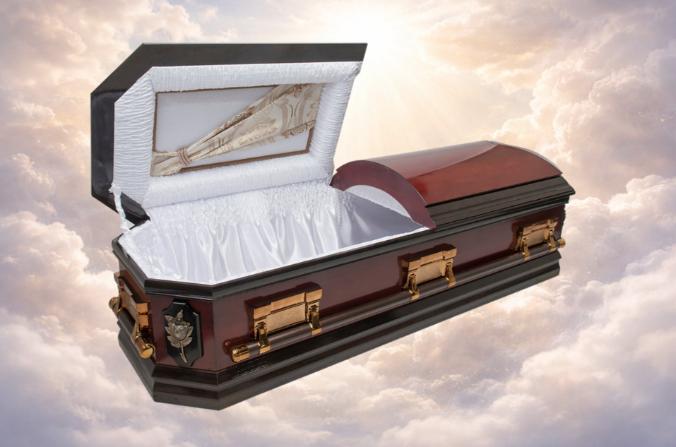 Royal Octagonal  Dome Casket