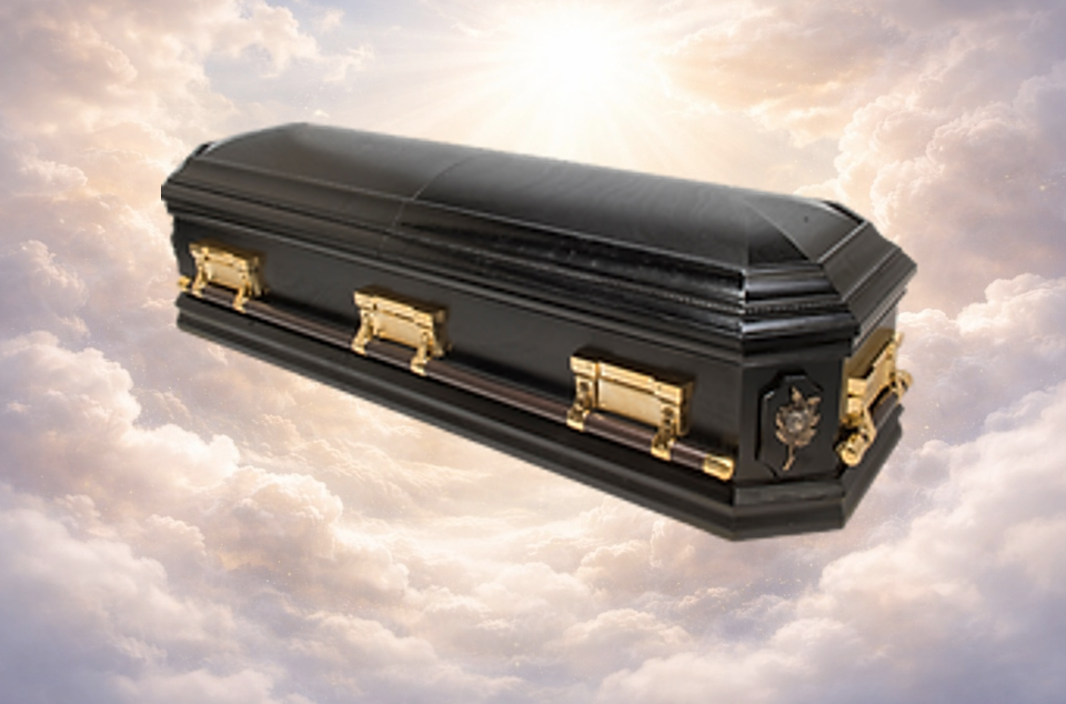 Royal Octagonal  Dome Casket